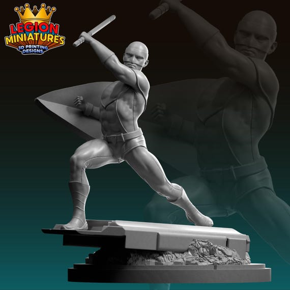 Guardian DC, Hero, RPG Resin Model Kit, 3D Printed, Highly detailed, By C27 miniatures Sculpts, Authorised Seller, 40mm-75mm