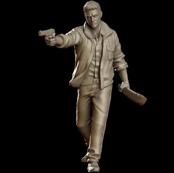 Daniel Survivor | HD Resin Print | Vaultz | Table Top | Apocalypse | Survival | Zona Alfa | Zombicide | 28mm or 32mm