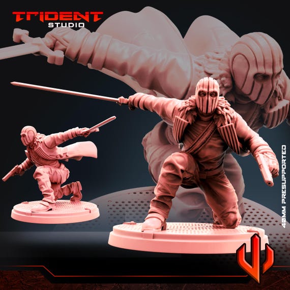 BARON ZEMO 2021, Marvel RPG Resin Model Kit, 3D Printed, Highly detailed, By Trident Studios, Marvel Crisis Protocol, 40mm or 70mm