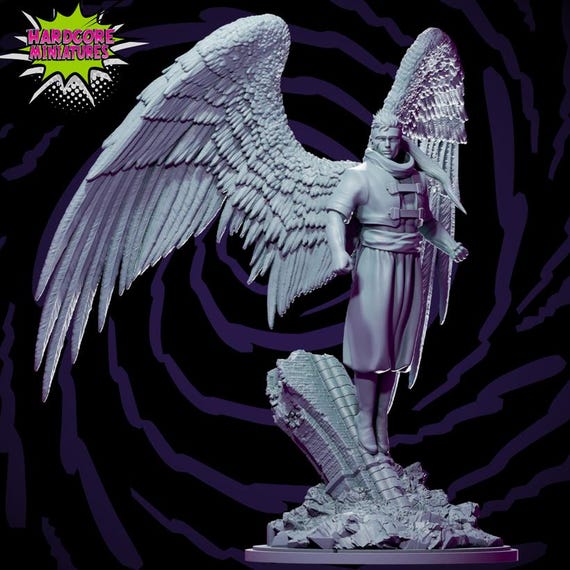 Angel, Age of Apocalypse, Marvel, RPG Resin 3D Printed, Hardcore Miniatures, Marvel Crisis Protocol, 35mm, 40mm, 70mm or 1/16th