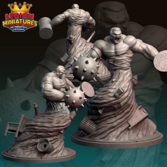 Sandman, Marvel, RPG Resin Model Kit, 3D Printed, Legion miniatures Sculpts, 40mm or 75mm, Marvel Crisis Protocol