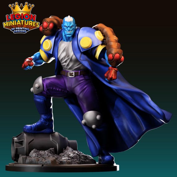 Maggot, Marvel, RPG Resin Model Kit, 3D Printed, Highly detailed, By Legion miniatures Sculpts, 35mm, 40mm, 75mm or 1/16th