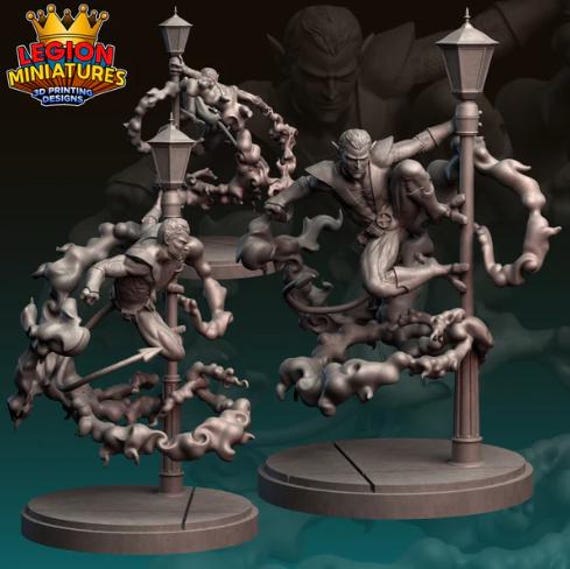 ultimate Nightcrawler, Marvel, RPG Resin Model Kit, 3D Printed, Legion miniatures Sculpts, 40mm or 75mm, Marvel Crisis Protocol