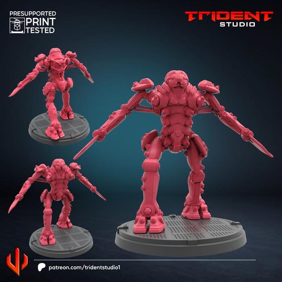 Meik, Marvel RPG Resin Model Kit, 3D Printed, Highly detailed, By Trident Studios, Marvel Crisis Protocol, 40mm or 70mm
