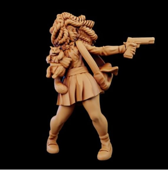 Tiffany Survivors | HD Resin Print | Vaultz | Table Top | Apocalypse | Survival | Zona Alfa | Zombicide | 28mm or 32mm
