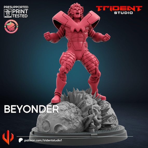 Beyonder, Marvel RPG Resin Model Kit, 3D Printed, Highly detailed, By Trident Studios, Marvel Crisis Protocol, 40mm or 70mm