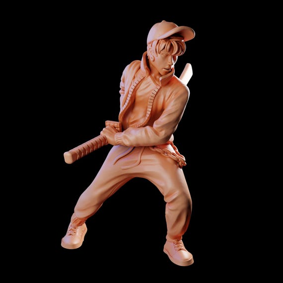 Taeyong Survivor | HD Resin Print | Vaultz | Table Top | Apocalypse | Survival | Zona Alfa | Zombicide | 28mm or 32mm