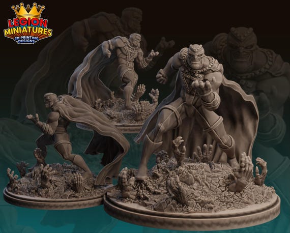 Blackhand DC, Hero, RPG Resin Model Kit, 3D Printed, Highly detailed, By C27 miniatures Sculpts, Authorised Seller, 40mm-75mm
