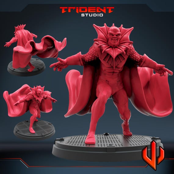 Sidewinder, Marvel RPG Resin Model Kit, 3D Printed, Highly detailed, By Trident Studios, Marvel Crisis Protocol, 40mm or 70mm