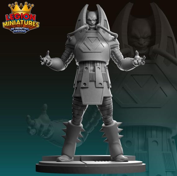 Luthor, DC, Hero, RPG Resin Model Kit, 3D Printed, Highly detailed, By Legion miniatures Sculpts, Authorised Seller, 40mm