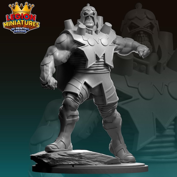 Imperiex, DC RPG Resin Model Kit, 3D Printed, Highly detailed, Legion miniatures Sculpts, 40mm or 75mm, Marvel Crisis Protocol