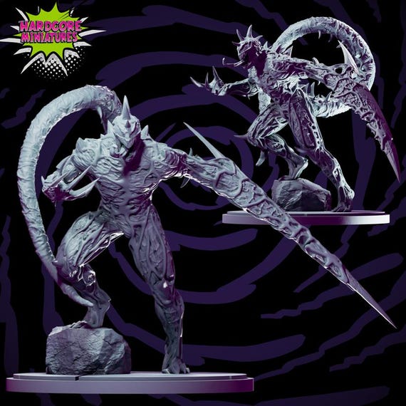 Carnage 2099, Marvel, RPG Resin 3D Printed, Hardcore Miniatures, Marvel Crisis Protocol, 35mm, 40mm, 70mm, 1/16th