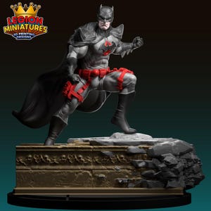 Thomas Wayne Batman DC, héros, kit de modèle en résine RPG, imprimé en 3D, très détaillé, par C27 miniatures sculptés, 40 mm-75 mm