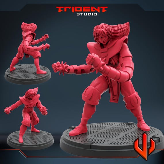 Anaconda, Marvel RPG Resin Model Kit, 3D Printed, Highly detailed, By Trident Studios, Marvel Crisis Protocol, 40mm or 70mm
