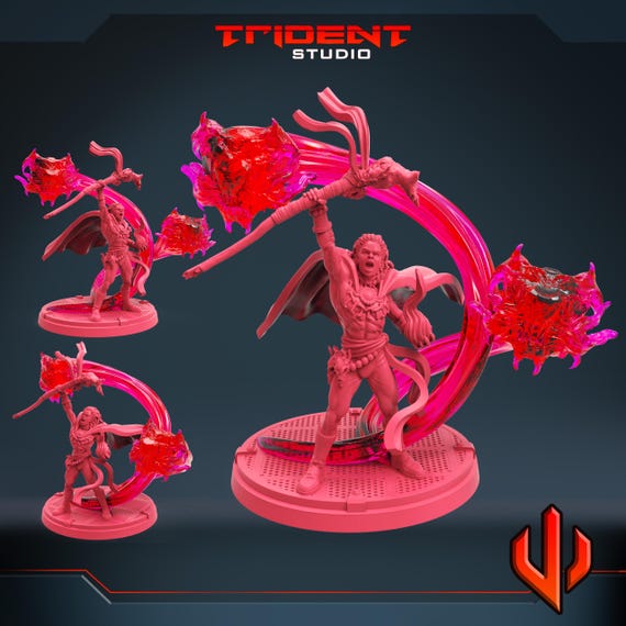 Dr Voodoo, Marvel RPG Resin Model Kit, 3D Printed, Highly detailed, By Trident Studios, Marvel Crisis Protocol, 40mm or 70mm