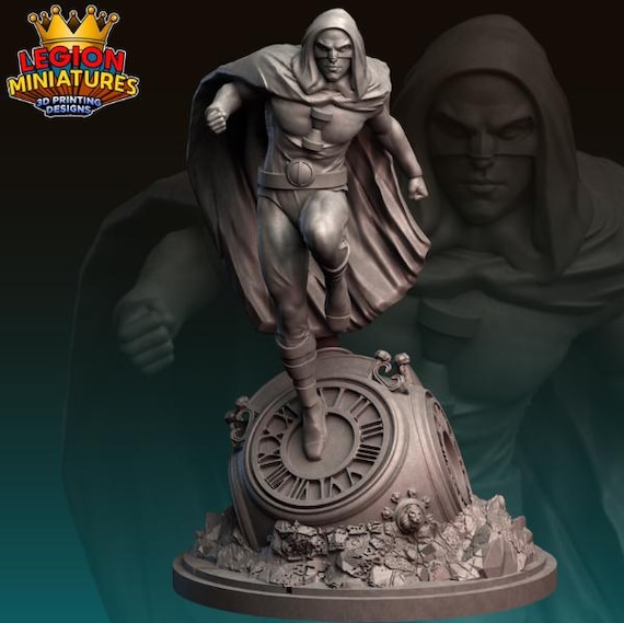 Hourman, DC, Hero, RPG Resin Model Kit, 3D Printed, Highly detailed, By C27 miniatures Sculpts, Authorised Seller, 40mm-75mm