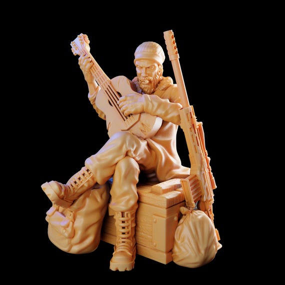 Smuggler Survivor | HD Resin Print | Vaultz | Table Top | Apocalypse | Survival | Zona Alfa | Zombicide | 28mm or 32mm