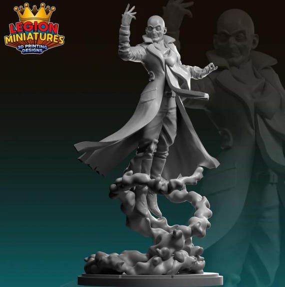Cassandra Nova, Marvel RPG Resin Model Kit, 3D Printed, Highly detailed, By Legion miniatures Sculpts, 40mm or 75mm
