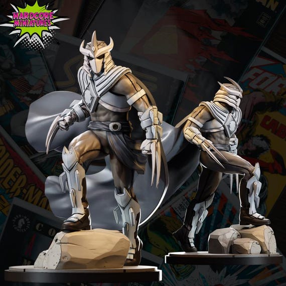 Shredder green ranger, TMNT, Power Rangers, RPG Resin 3D Printed, Hardcore Miniatures, Marvel Crisis Protocol, 35mm, 40mm, 70mm or 1/16th