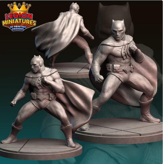 Catman, DC, RPG Resin Model Kit, 3D Printed, Highly detailed, Legion miniatures Sculpts, 40mm or 75mm, Marvel Crisis Protocol