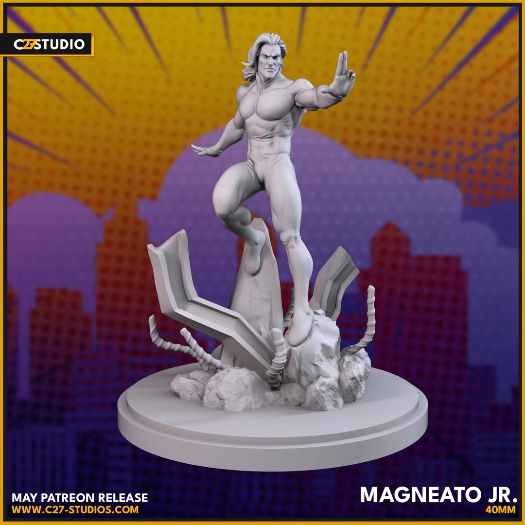 Magnus Marvel, Hero, RPG Resin Model Kit, 3D Printed, Highly Detailed ...