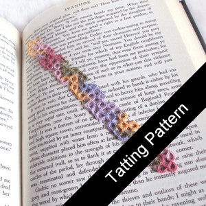 Bookmark Tatting Pattern - Chiara With Variation - Modern Geometric  Design - Intermediate - Instant Download