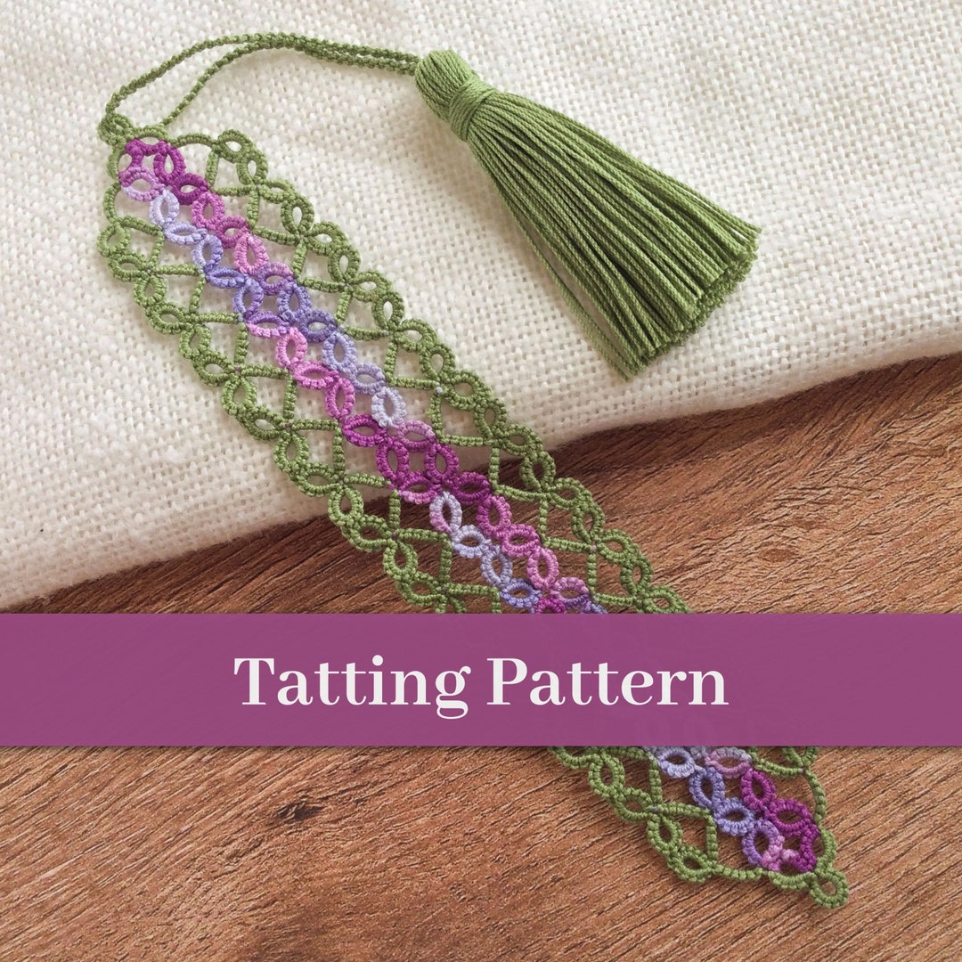 Bea Bookmark Shuttle Tatting Pattern PDF Digital File - Medieval ...