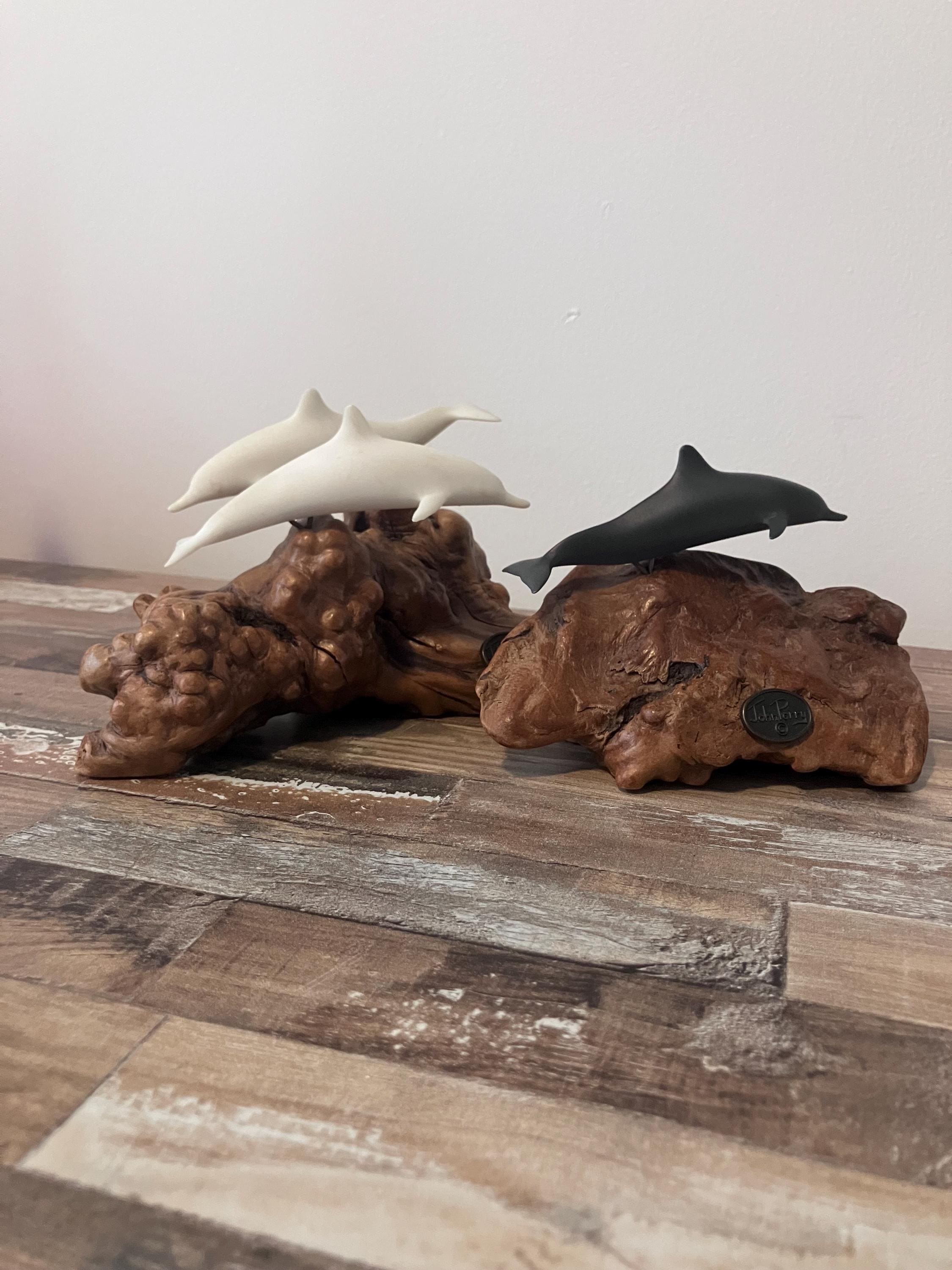 ジョン・ペリー作　流木とサメのヴィンテージオブジェ John perry - Etsy 日本