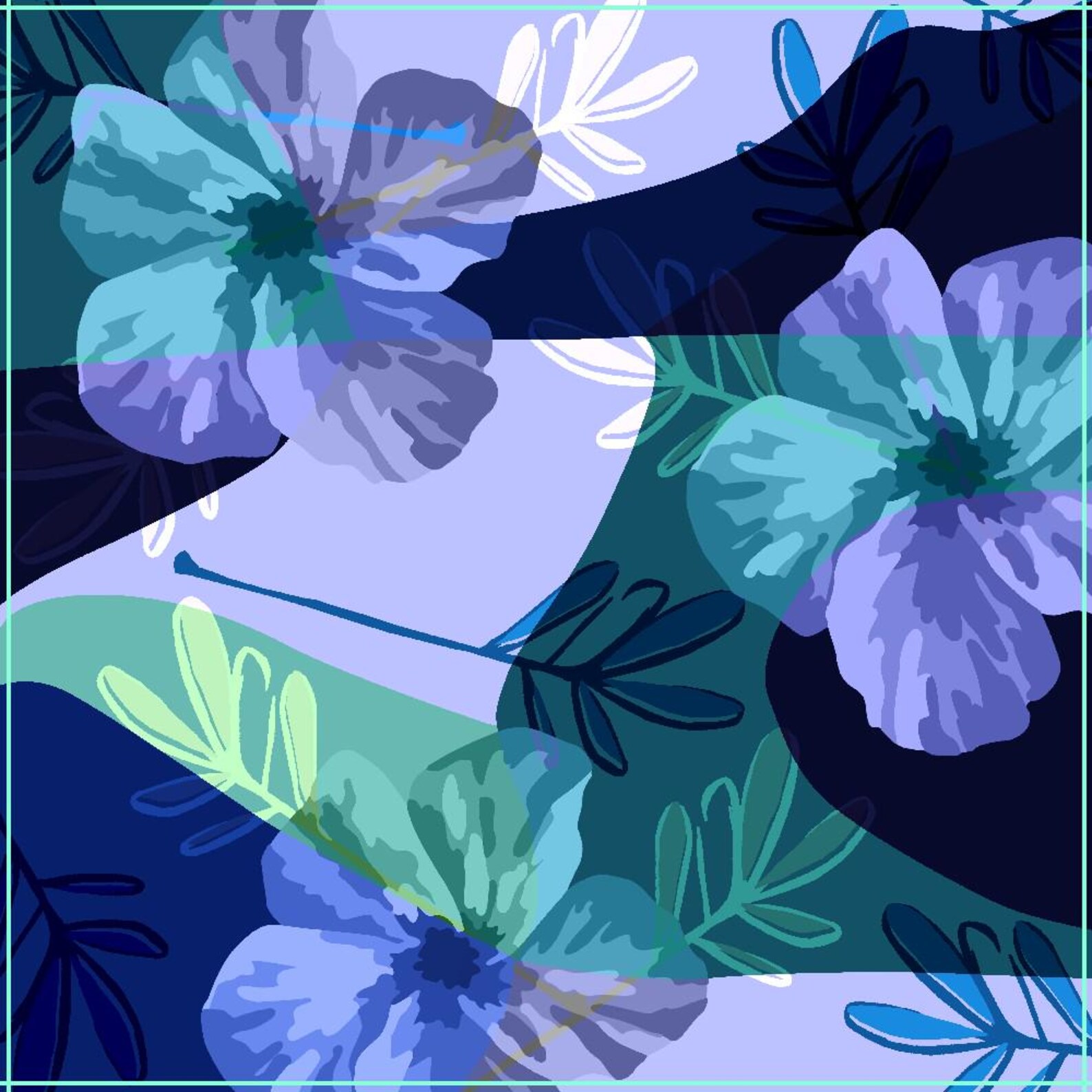 Adenium Flora Flower Pattern Design - Etsy