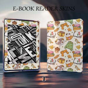 E-Book Reader Skin | Kindle | KOBO | BOOX - Booktok - Bookish - Autumn - Fall Season