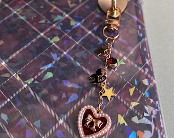 Custom E-reader Charm Chain, Bookmark, Dust Plug