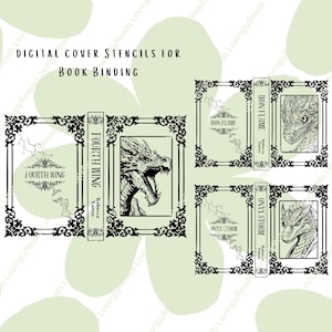 Serie de libros Fourth Wing - Serie Emryrean, reencuadernado, romance - Descarga digital - Archivos digitales de portada y lomo - svg/png/pdf