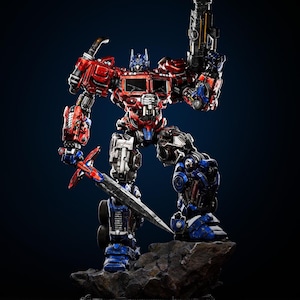 Optimus Prime — 3D Printed Statue Fan Art | Garage Kit | Model Kit | Resin Figure Painted