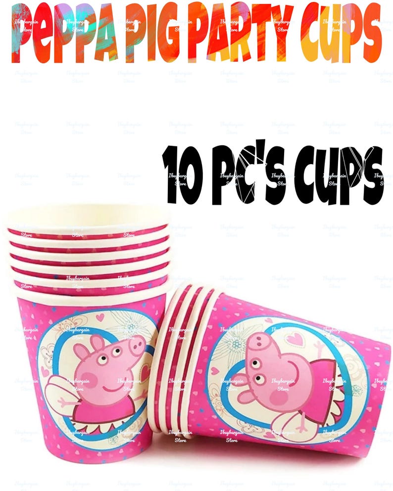 Peppa Pig Family Cartoon for Boys and Girls Children Happy Birthday ...