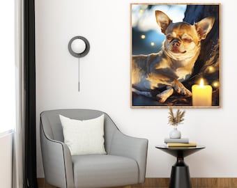 Personalized Pet Memorial Portrait: Custom Dog/Cat Loss Drawing (Digital File)