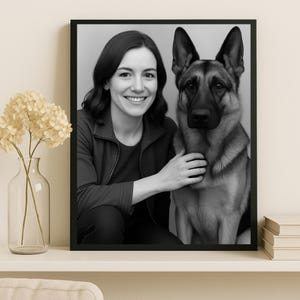Add Loved One to Photo Custom Memorial Portrait Personalized Remembrance Gift Digital Family Photo with Deceased Loved One