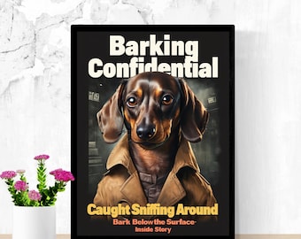 Copertina personalizzata per rivista dedicata agli animali domestici: ritratto personalizzato di cane/gatto (digitale)