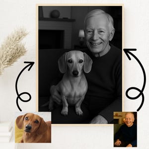 Add Loved One to Photo Custom Memorial Portrait Personalized Remembrance Gift Digital Family Photo with Deceased Loved One
