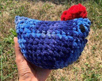 Crochet Chicken Plushie