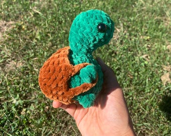 Handmade Crochet Cheeky Turtle *READ DESCRIPTION*