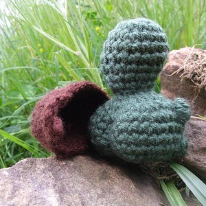 Handmade Crochet Cheeky Turtle *READ DESCRIPTION*