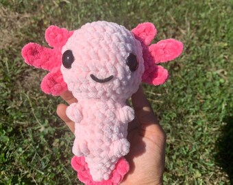 Crochet Axolotl Plushies