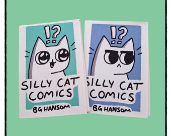 Original Silly Cat Comics mini Zines