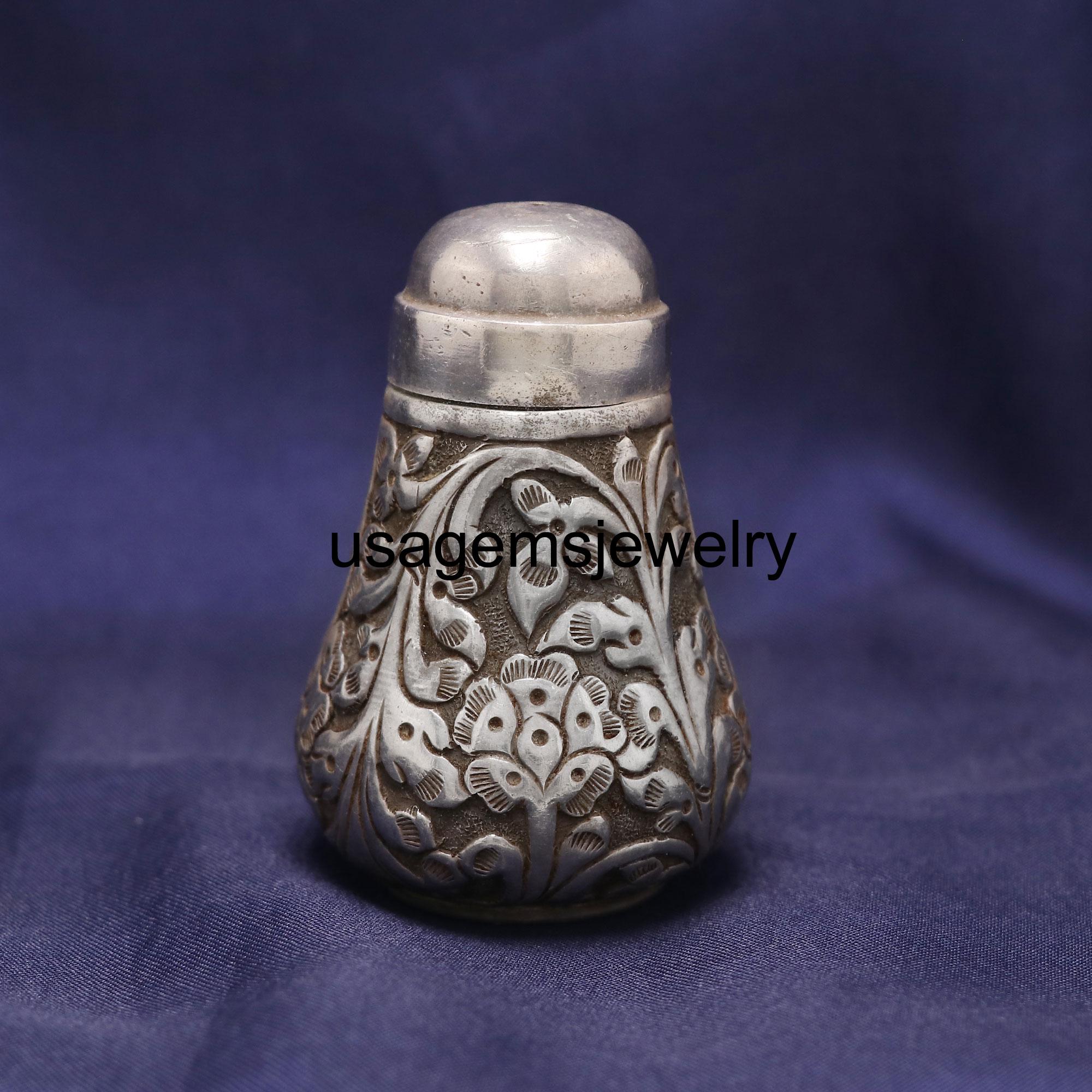 Silver Salt Pepper Shakers India - Etsy Finland