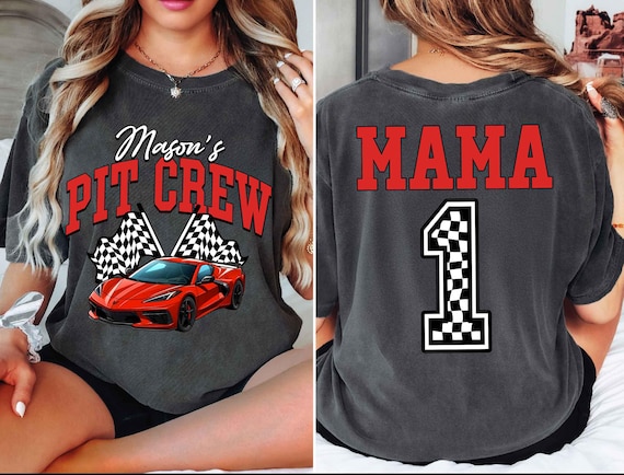 Race Car Birthday Family Matching Shirts, Two Fast Birthday Tshirts, Fast One Birthday, Pit Crew Mama Dada Sweatshirt, 2 Fast Boy Birthday