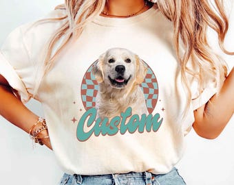 Comfort Colors® Custom Dog Shirt, Custom Pet Tshirt, Personalized Pet Shirt, Dog Remembrance Gift