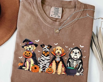 Halloween Dog Ghost Sweatshirt, Ghost Dog Sweater, Dog Lover Gift. Spooky Dog Lover Sweater, Spooky Season Dog Sweatshirt, Halloween Dog Mom