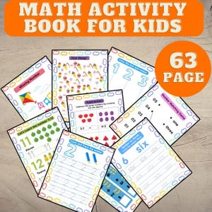 Pages d'activités mathématiques pour les enfants : exercices de mathématiques amusants et interactifs pour les enfants - Boostez vos compétences en mathématiques et votre esprit critique