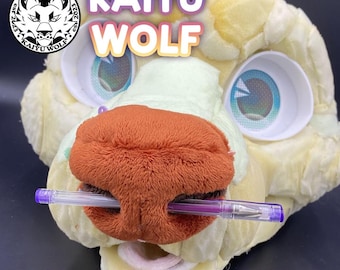 選べる犬用ファースーツの鼻の型紙 + チュートリアル | PDFダウンロード