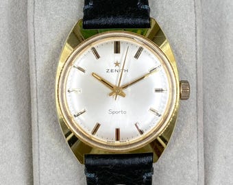 ZENITH SPORTO vintage dos anos 70